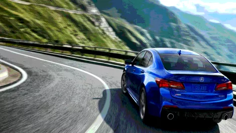 Acura runs its first augmented reality race