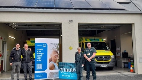 St John Wānaka wins NZD $45,000 solar system from SolarZero