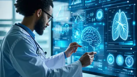 AI diagnostics reshaping healthcare through accuracy & speed