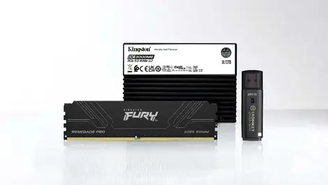 Kingston adds faster memory, USB security & SSD capacity